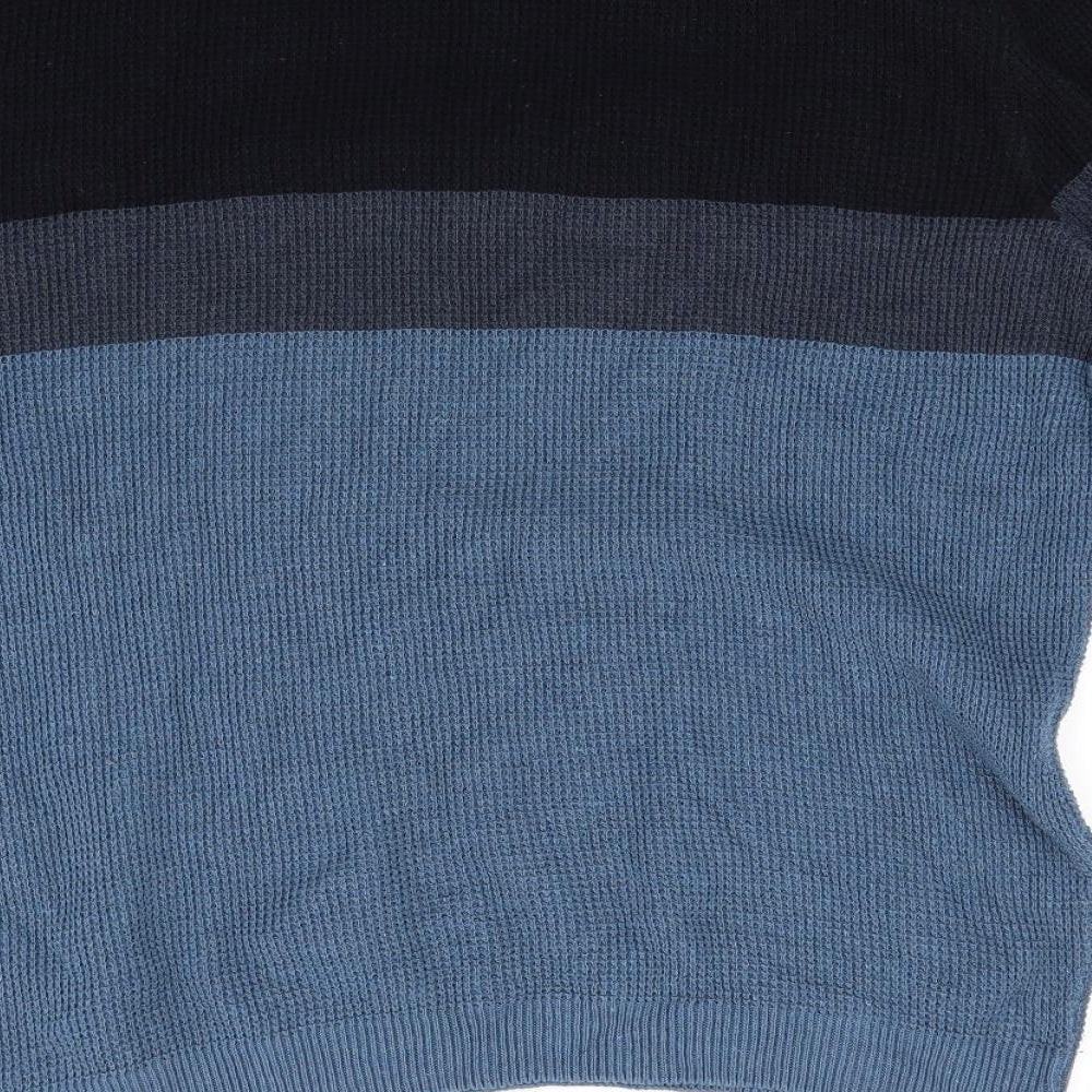 George Mens Blue   Pullover Jumper Size L