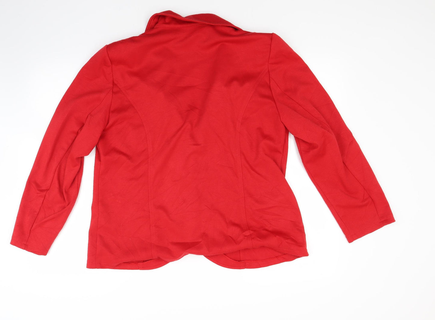 Afibel Womens Red   Jacket Coat Size 18