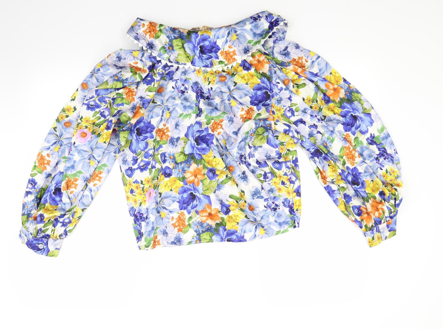 Insta girl Womens Multicoloured Floral  Basic Blouse Size M