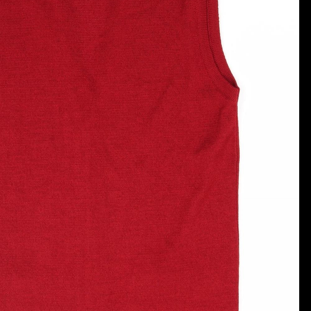 Quimo Womens Red   Cardigan Jumper Size 14