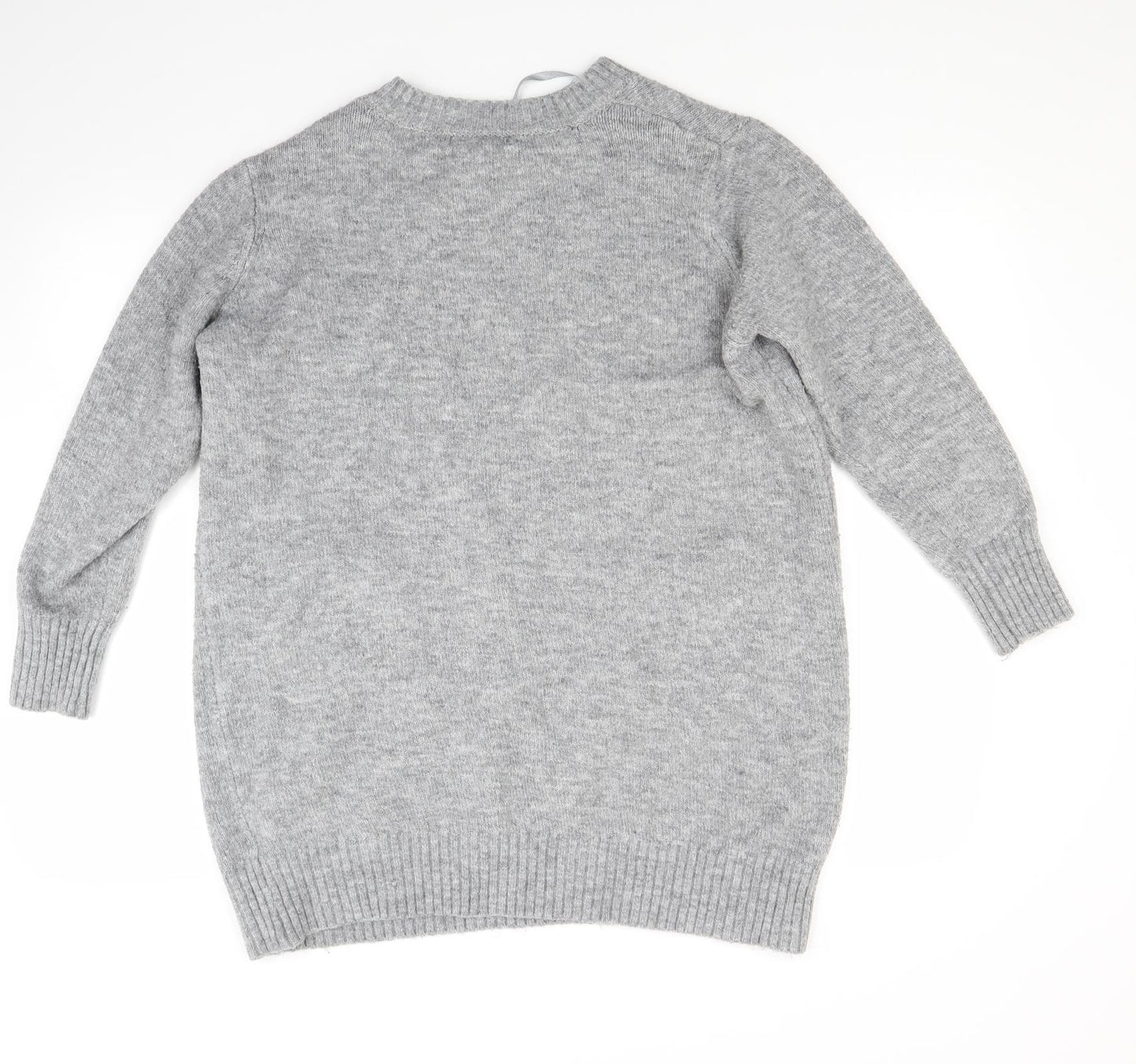 Primark Womens Grey   Jumper Dress  Size L