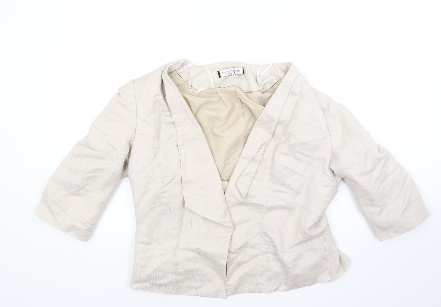 Principles Womens Beige   Jacket  Size 16
