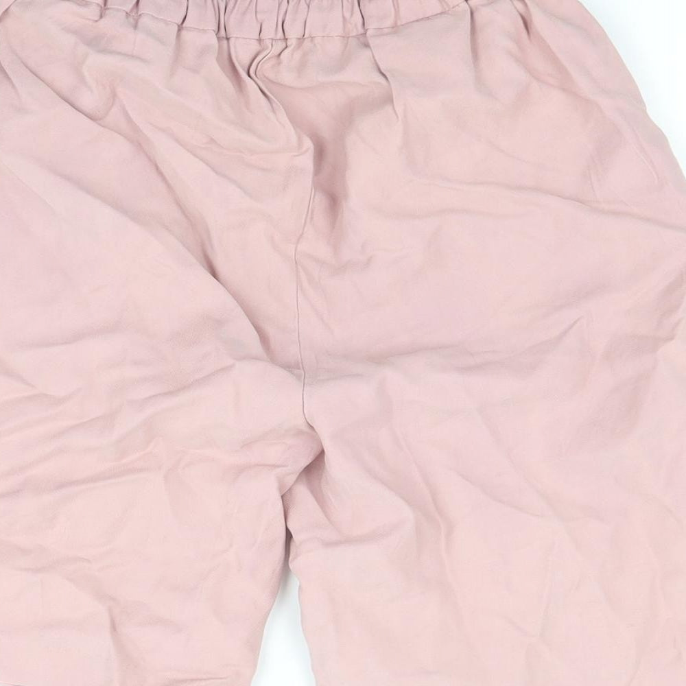 Primark Womens Pink   Chino Shorts Size 8
