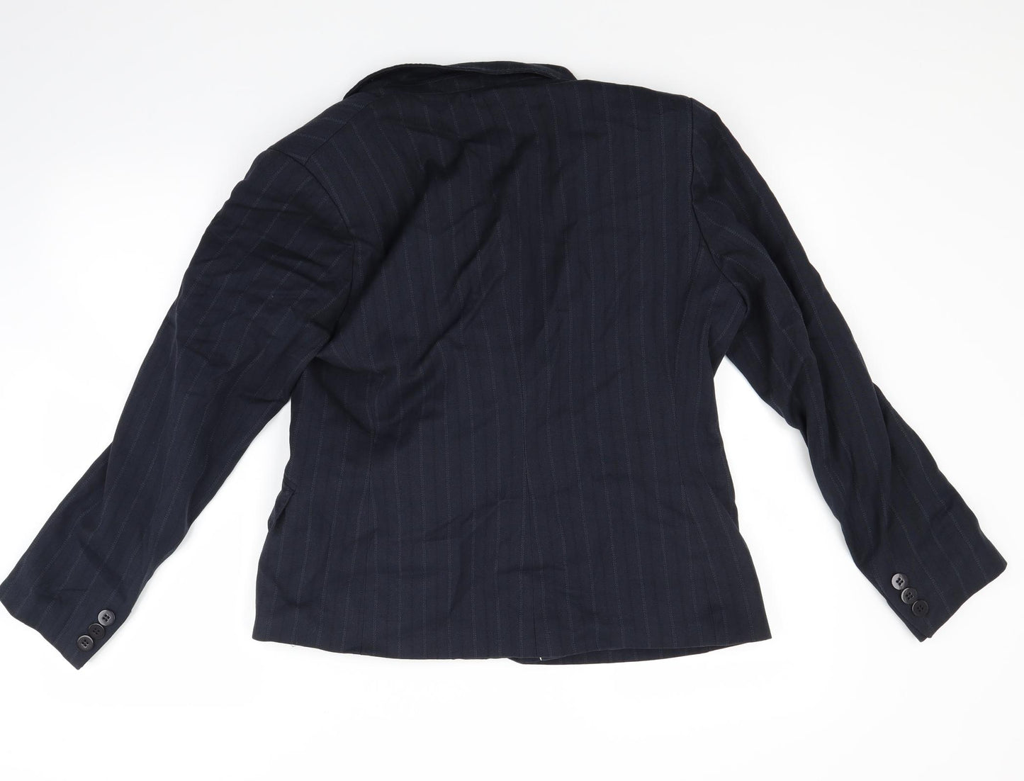 AMARANTO Womens Blue   Jacket Coat Size 16