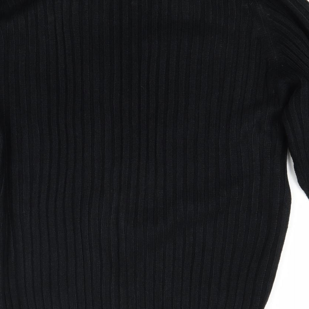 Rapid fire Mens Black   Cardigan Jumper Size XL