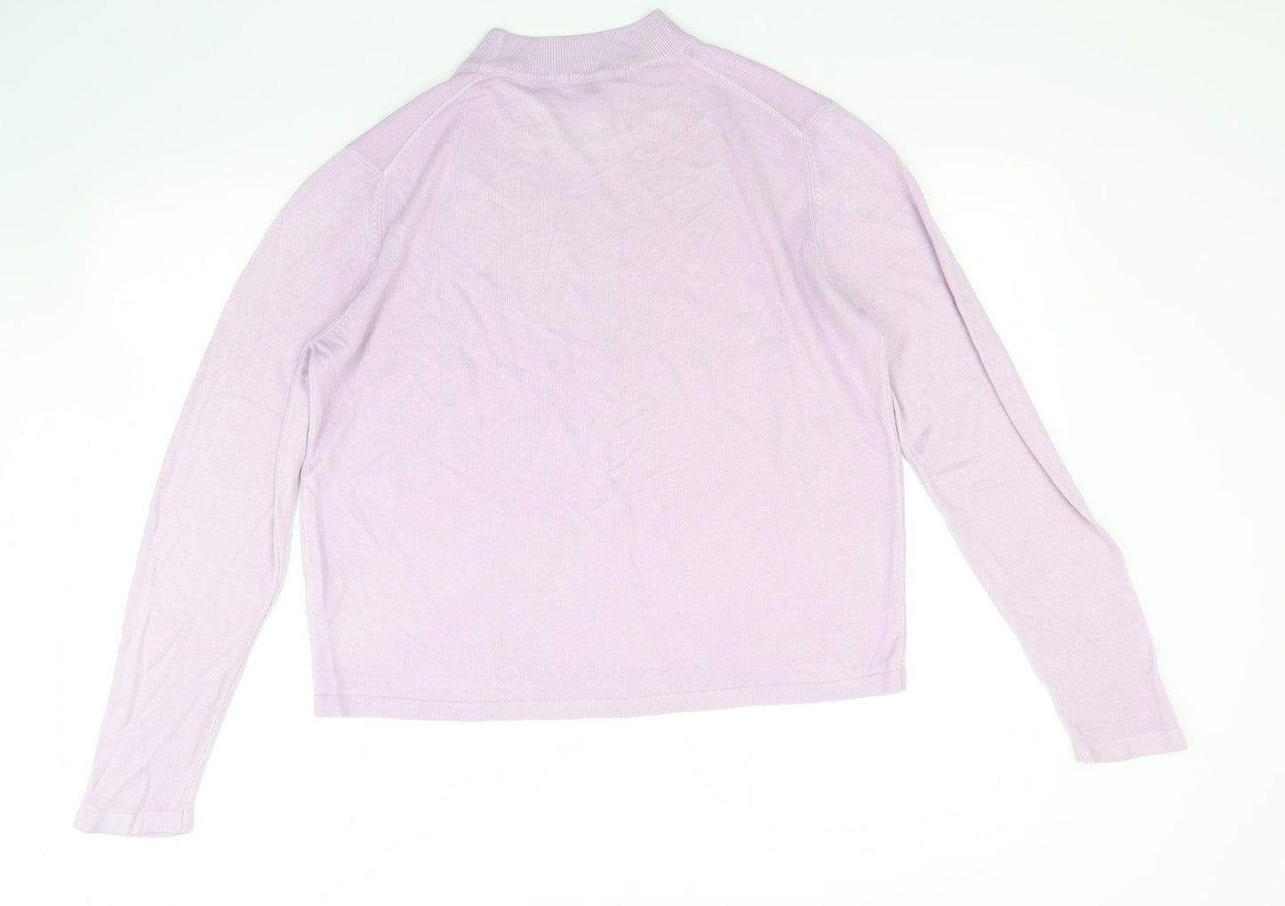Marks and Spencer Womens Purple   Pullover Jumper Size 16