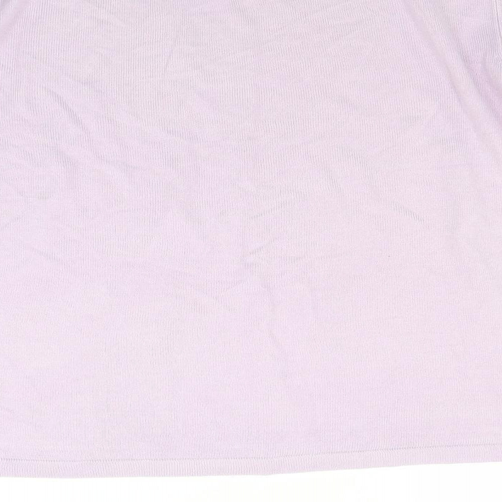 Marks and Spencer Womens Purple   Pullover Jumper Size 16