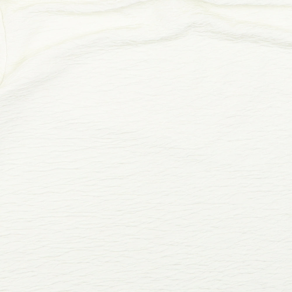 Klass Womens White   Basic T-Shirt Size XL
