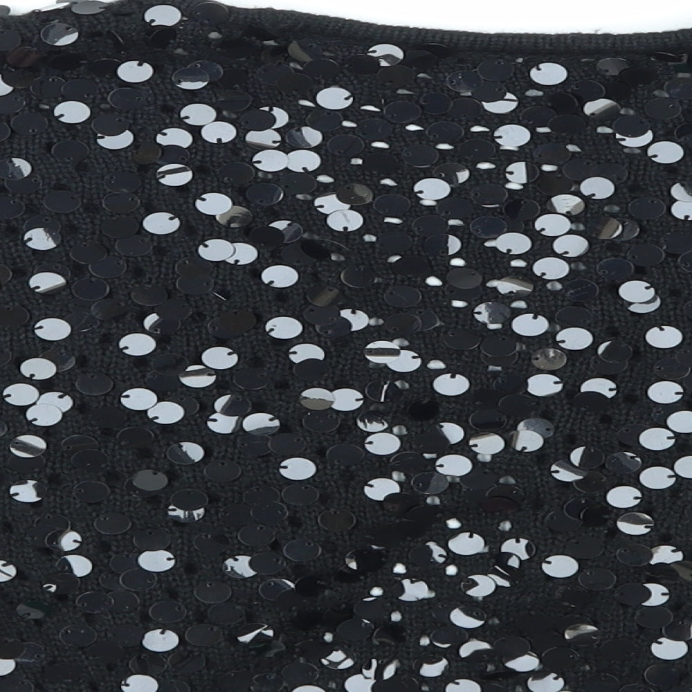 Dorothy Perkins Womens Black   Cardigan Jumper Size 14  - Sparkly