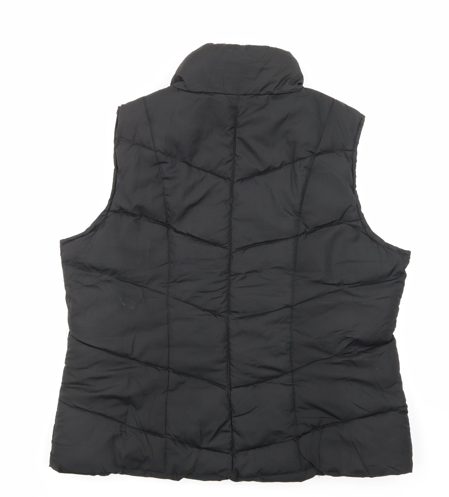 Authentic Casual Wear Womens Black   Gilet Jacket Size 16