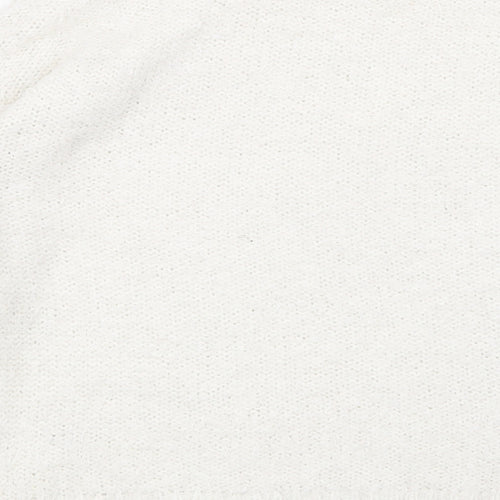 F&F Womens White   Pullover Jumper Size 12