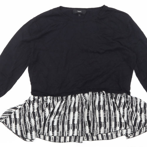 NEXT Womens Black   Basic T-Shirt Size 12