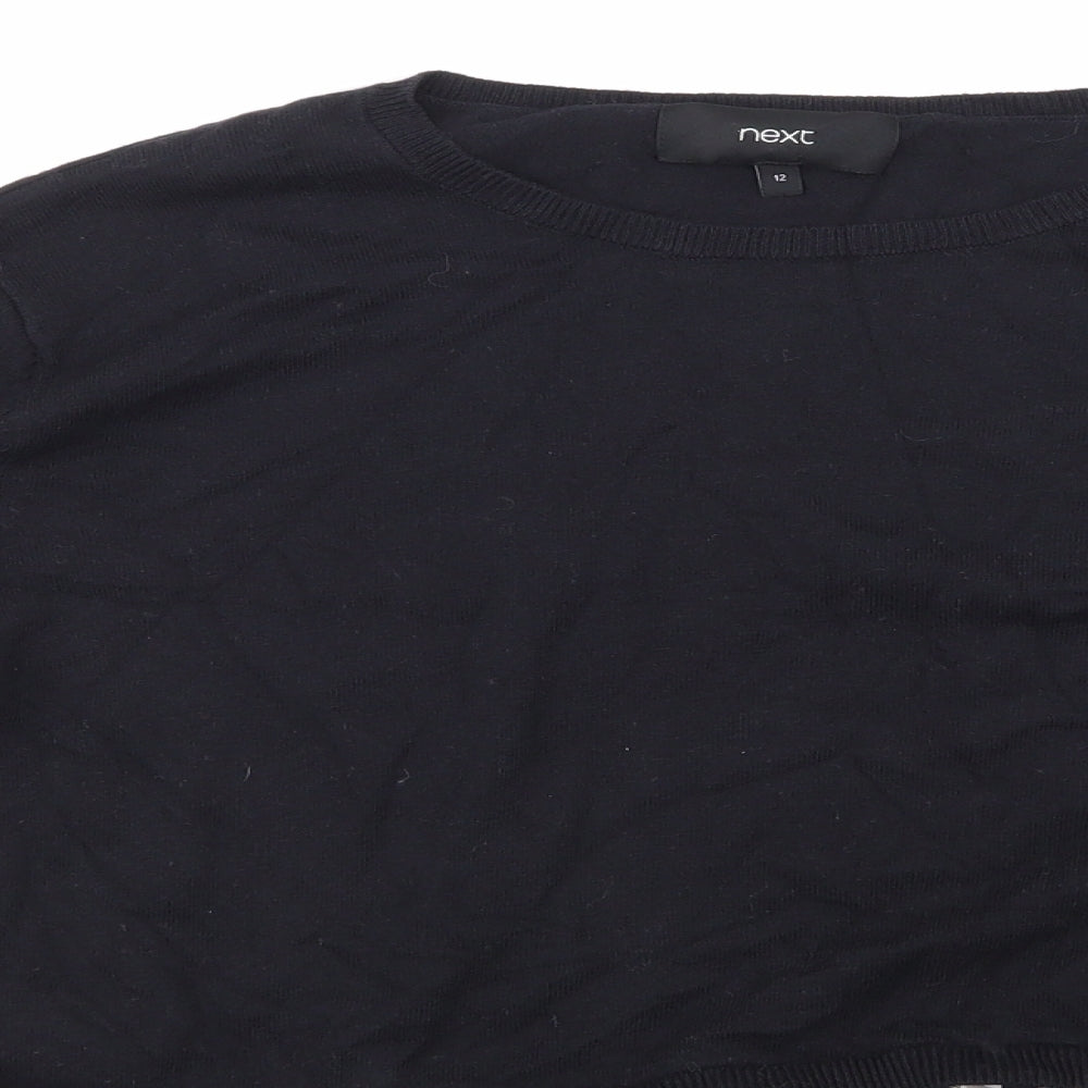 NEXT Womens Black   Basic T-Shirt Size 12