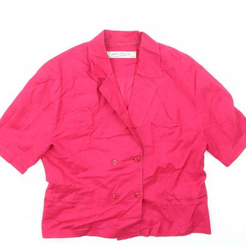 alain connelle  Womens Pink   Basic T-Shirt Size 14