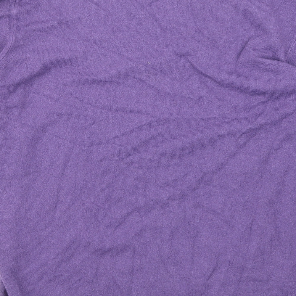 Per Una Womens Purple   Basic T-Shirt Size 16