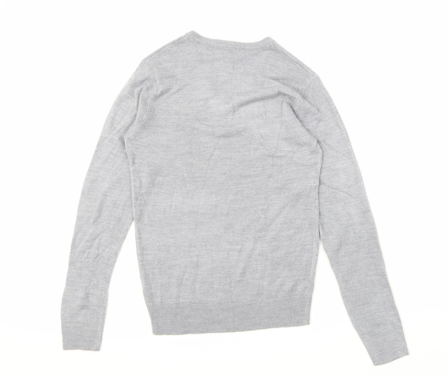 Cedar Wood State Mens Grey   Pullover Sweatshirt Size XS