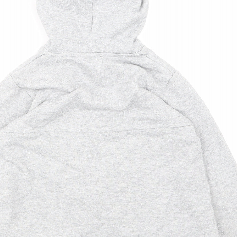 ido Girls Grey   Full Zip Hoodie Size 7 Years