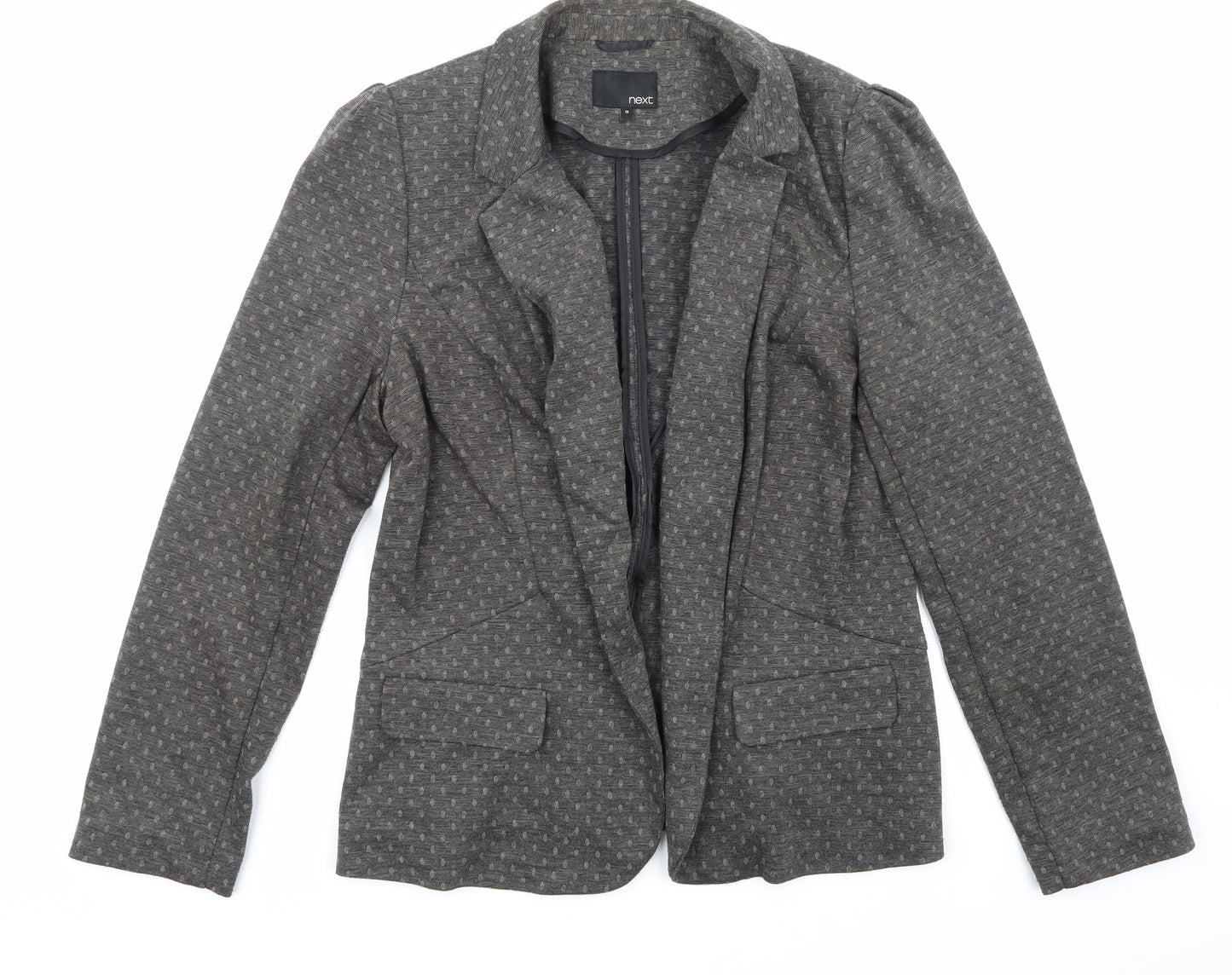 NEXT Womens Grey   Jacket Blazer Size 16
