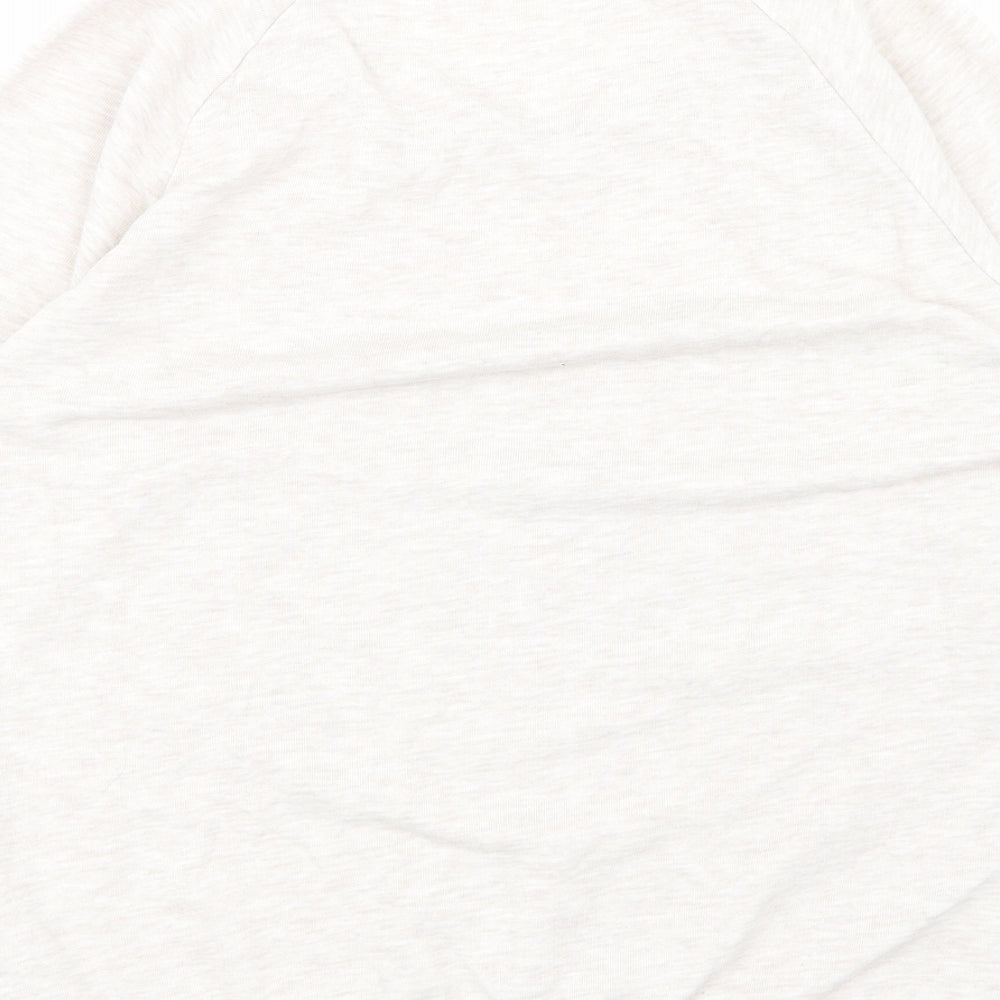 TU Womens Beige Animal Print  Pullover Sweatshirt Size 12