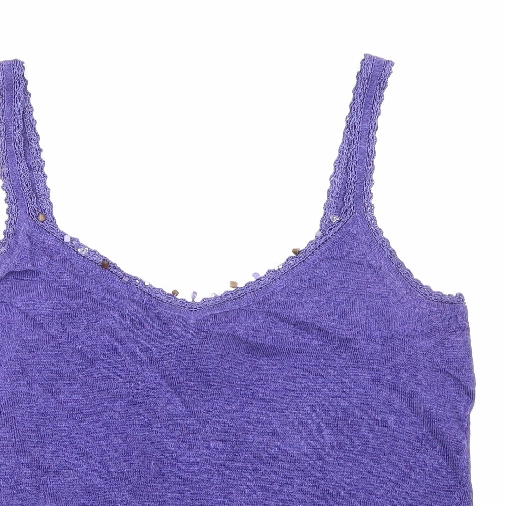 Phase Eight Womens Purple   Basic T-Shirt Size 18