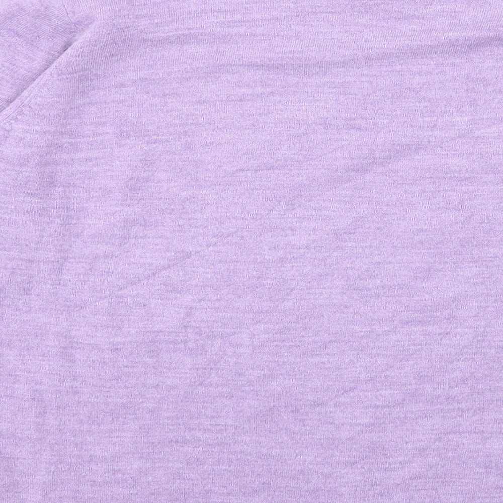 Marks and Spencer Womens Purple   Pullover Jumper Size L