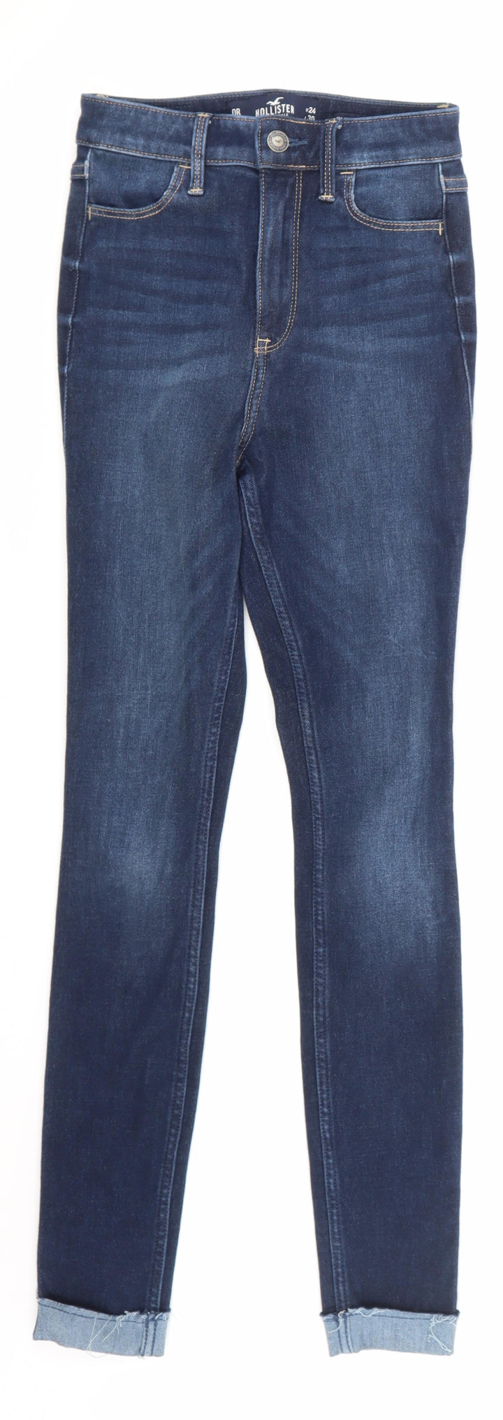 Hollister Girls Blue  Denim Skinny Jeans One Size