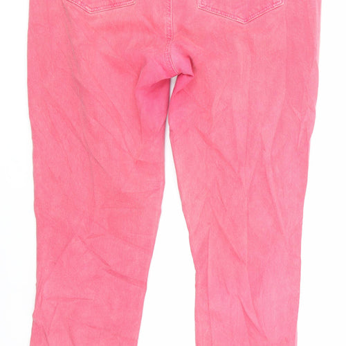 LOFT Womens Pink  Denim Skinny Jeans Size 10