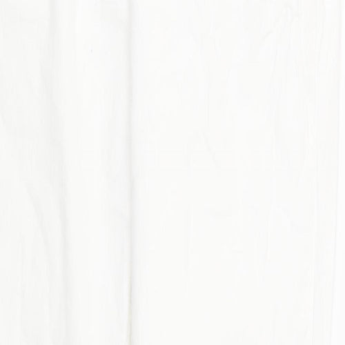 Papaya Womens White  Denim Skinny Jeans Size 14