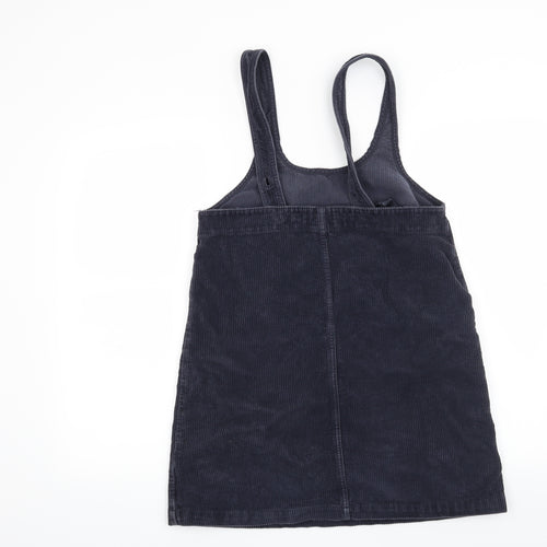Fat Face Womens Blue   Pinafore/Dungaree Dress  Size 8