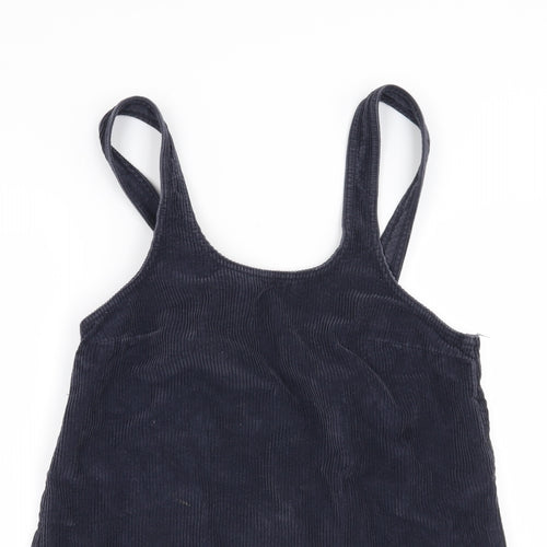 Fat Face Womens Blue   Pinafore/Dungaree Dress  Size 8