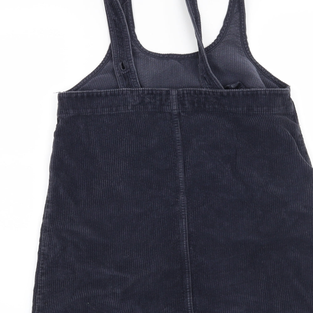 Fat Face Womens Blue   Pinafore/Dungaree Dress  Size 8