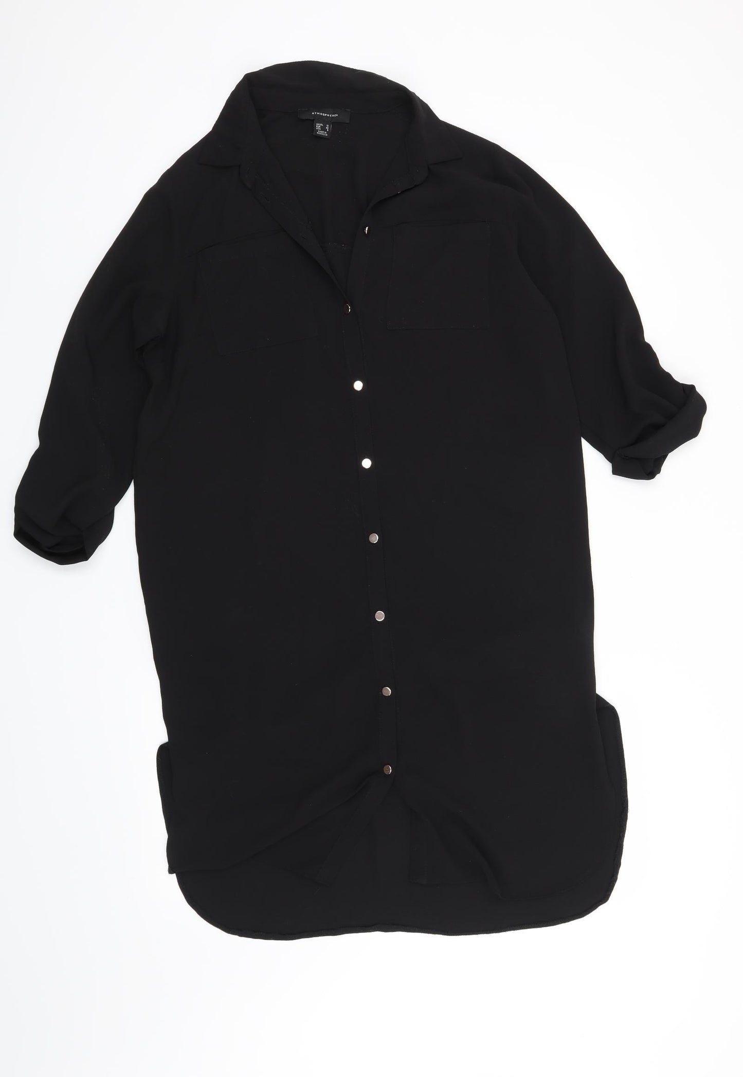Atmosphere Womens Black   Shirt Dress  Size 12
