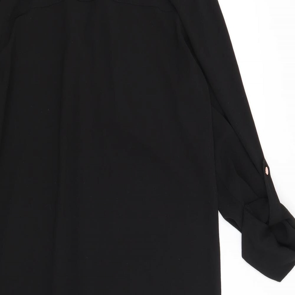 Atmosphere Womens Black   Shirt Dress  Size 12
