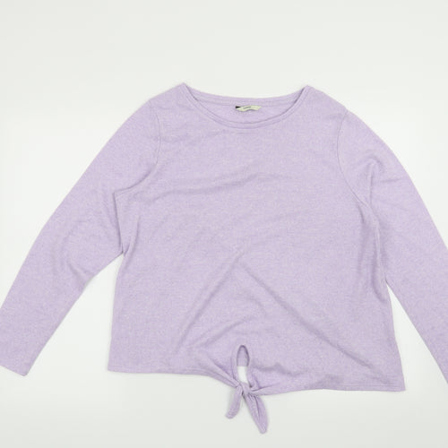 George Womens Purple   Pullover Jumper Size 14