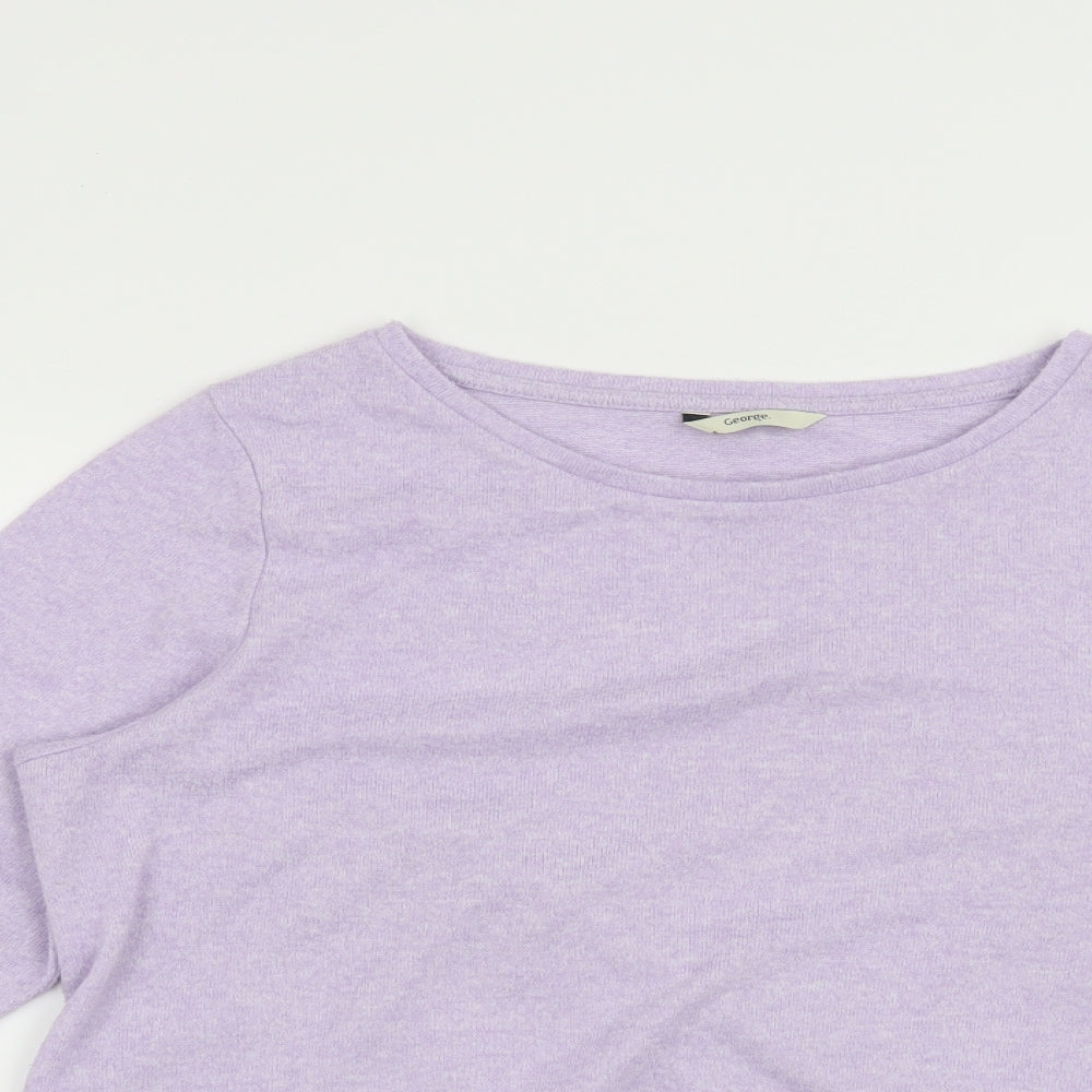 George Womens Purple   Pullover Jumper Size 14