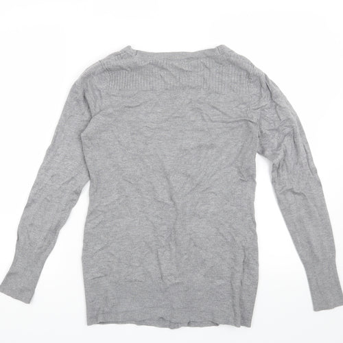 George Womens Grey   Cardigan Jumper Size 8