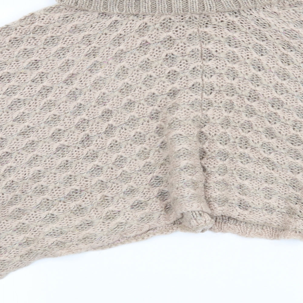 Preworn Womens Pink   Jacket Poncho One Size