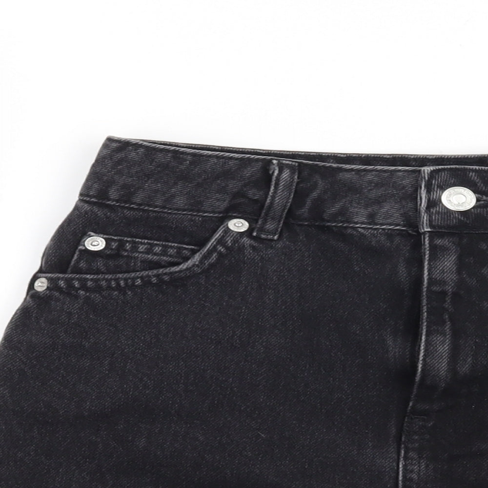 Topshop Womens Black   Mini Skirt Size 6