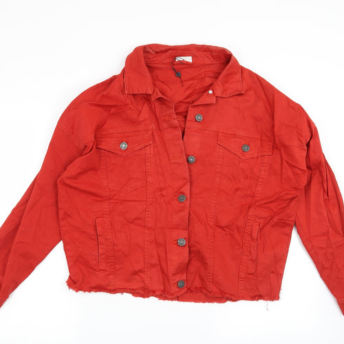 Noisy may Womens Red   Jacket  Size M