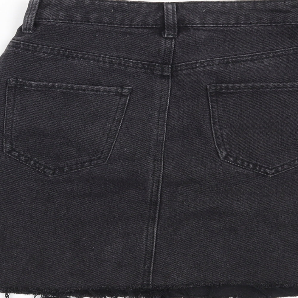 Denim CO Womens Black   Mini Skirt Size 6