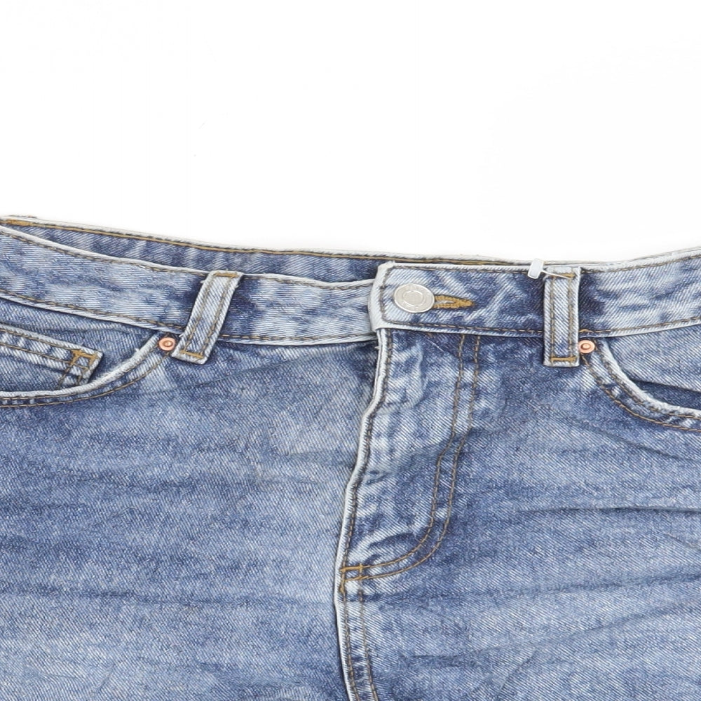 Denim CO Womens Blue   Cut-Off Shorts Size 12