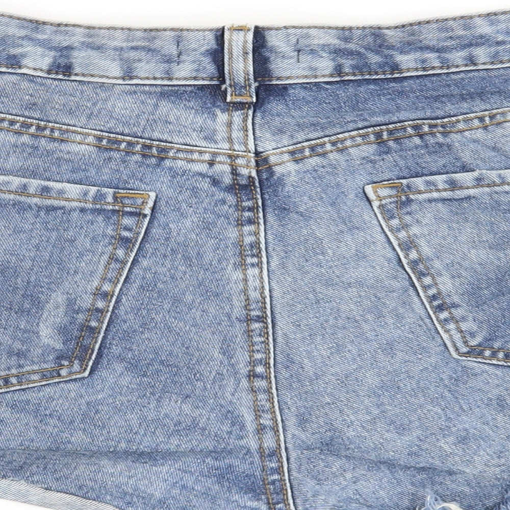 Denim CO Womens Blue   Cut-Off Shorts Size 12