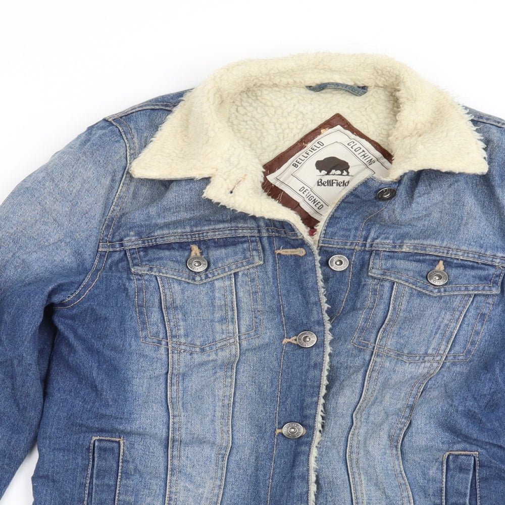 Bellfield Womens Blue   Jacket  Size 10