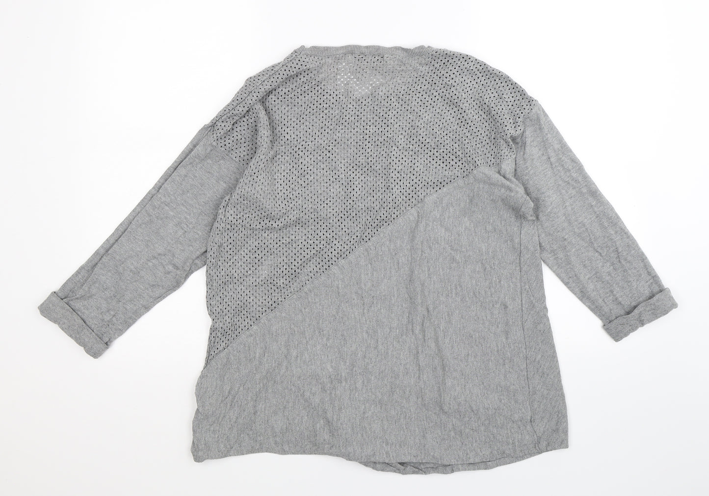 NEXT Womens Grey  Knit Pullover Jumper Size 16