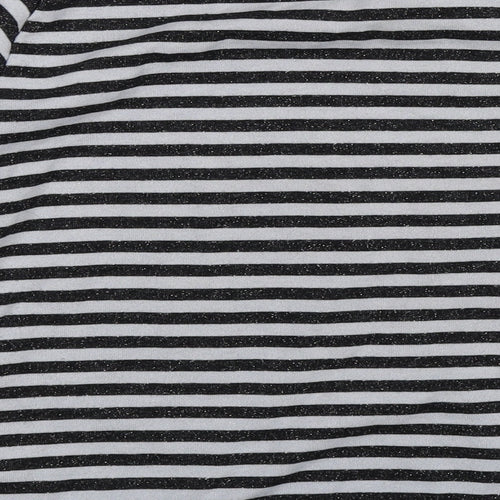 OVS Womens Multicoloured Striped  Pullover Sweatshirt Size L
