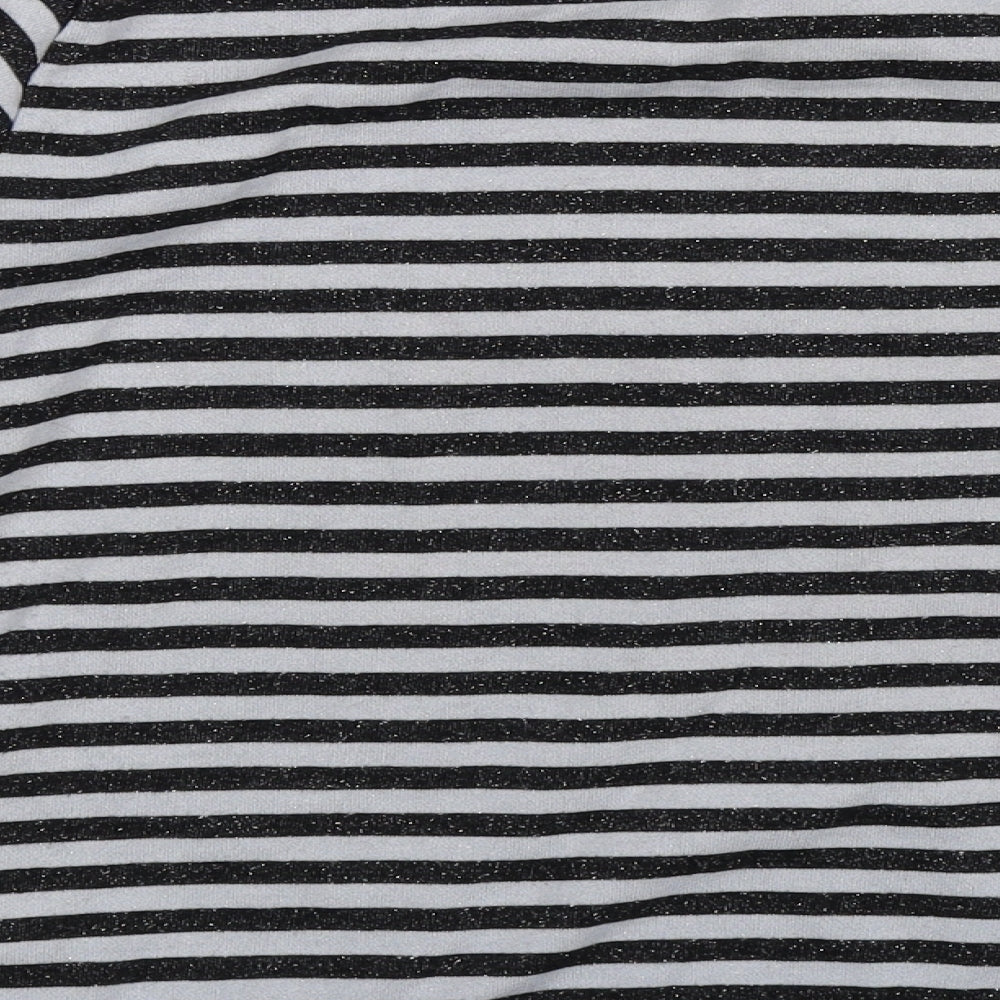 OVS Womens Multicoloured Striped  Pullover Sweatshirt Size L