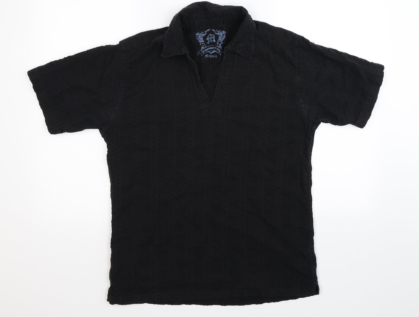Cedar Wood State Mens Black    Polo Size M