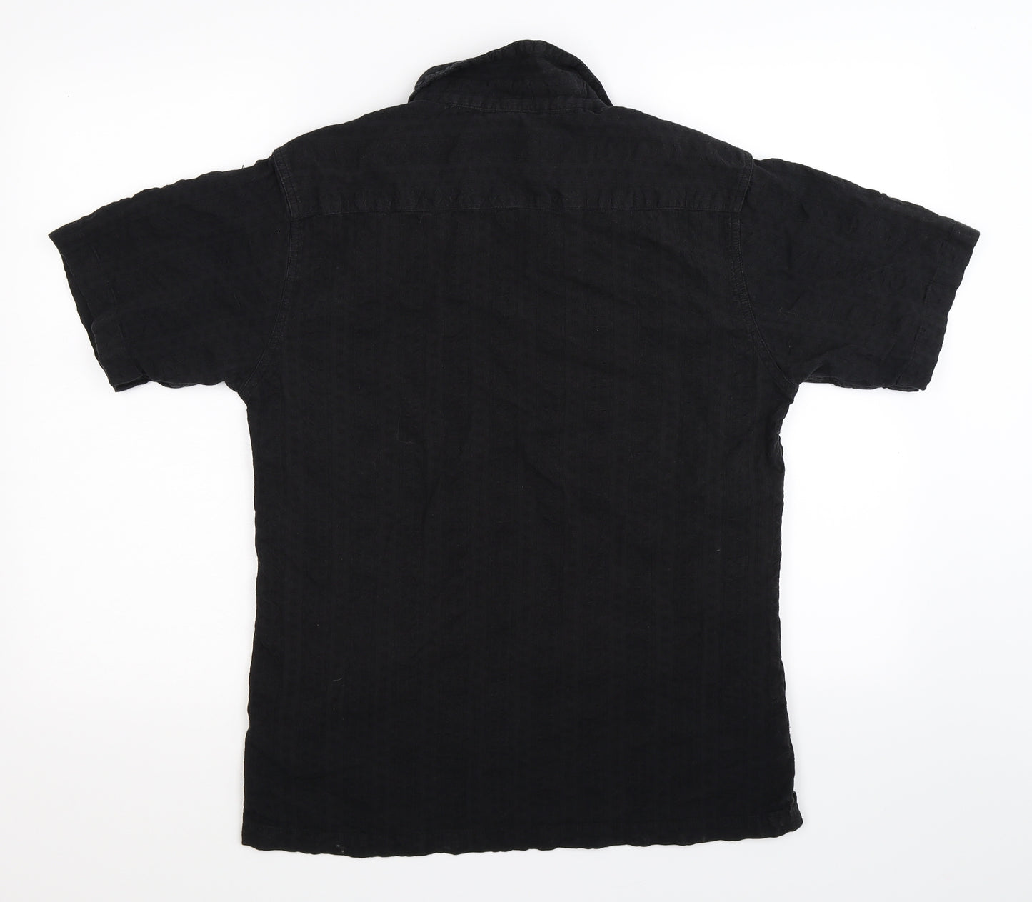 Cedar Wood State Mens Black    Polo Size M