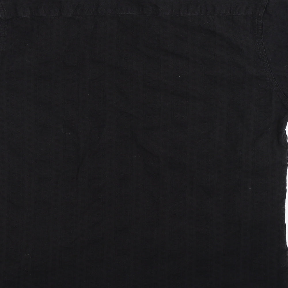 Cedar Wood State Mens Black    Polo Size M