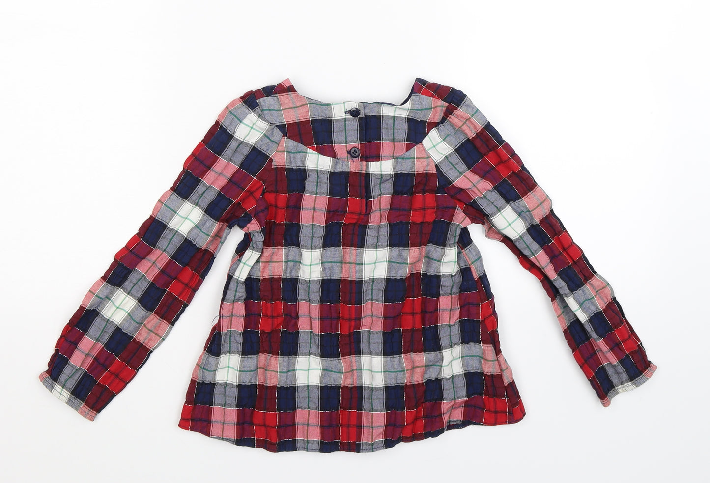 George Girls Multicoloured Check  Basic Button-Up Size 5-6 Years